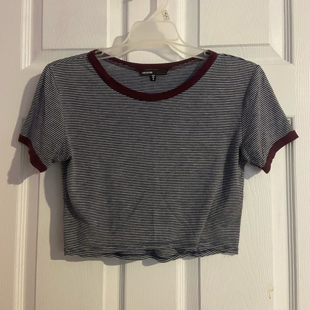 Small Love Culture Crop Top